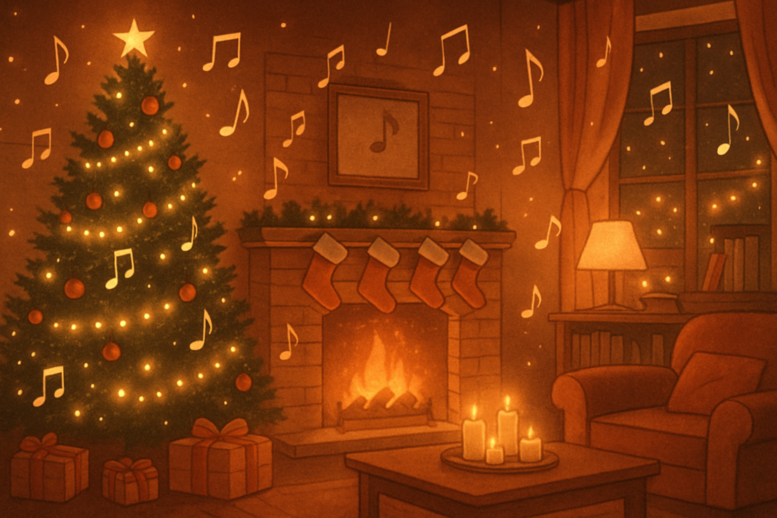 How to create a custom Christmas Song?