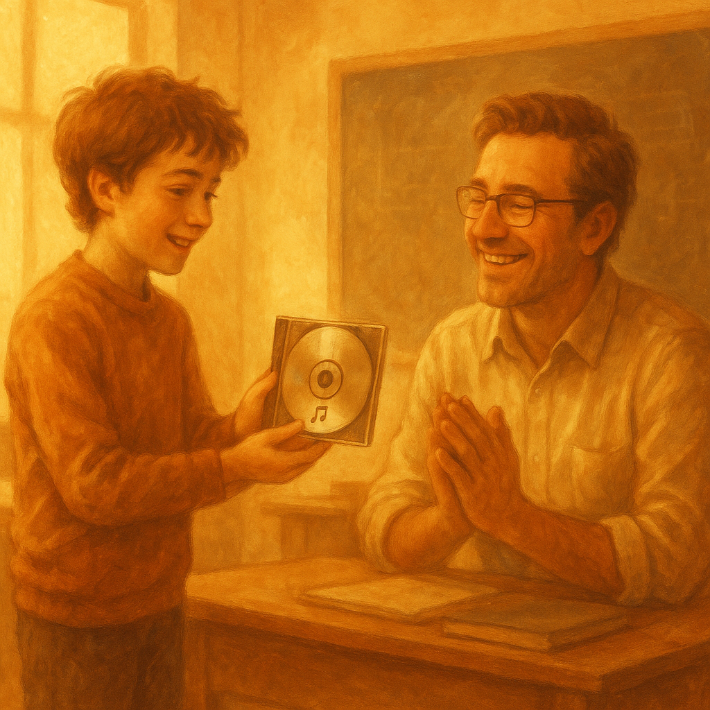 How to make a “thank you” song for a teacher or mentor