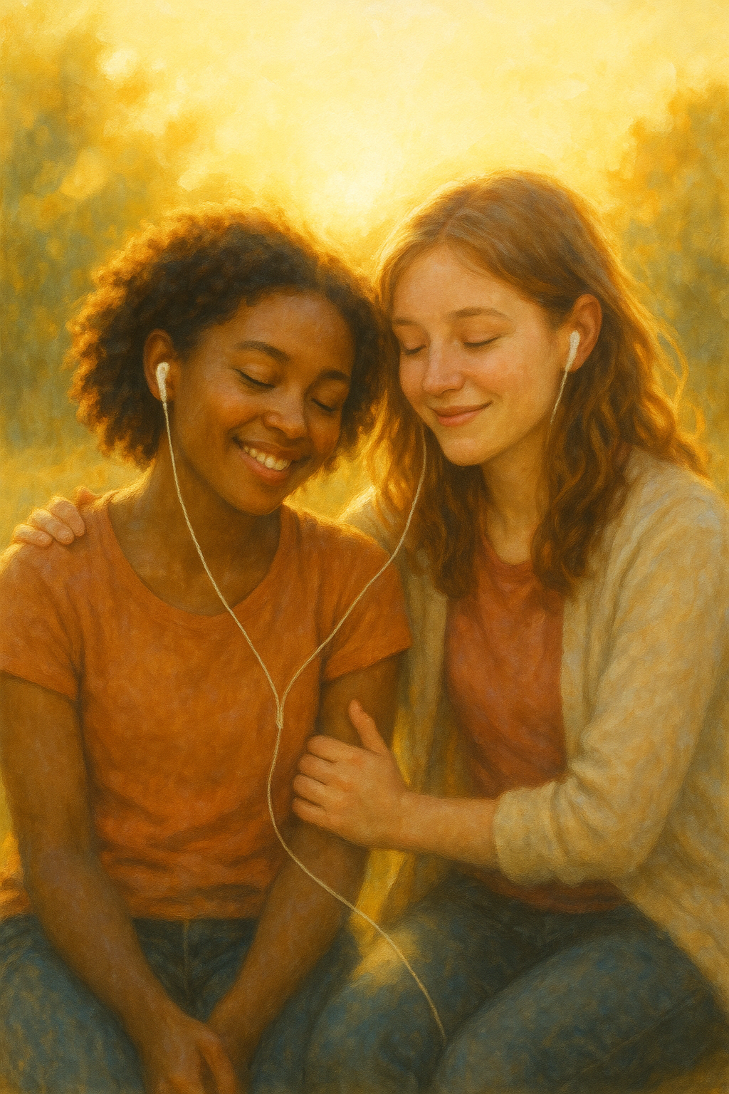 How to create an encouragement song for a friend going through hard times