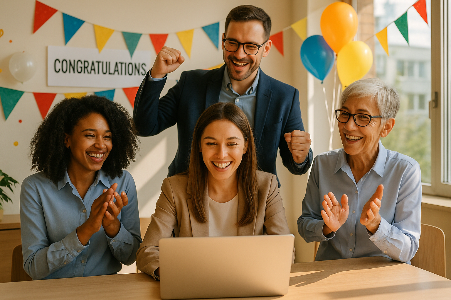 Promotion celebration: how to create a personalised song for a colleague