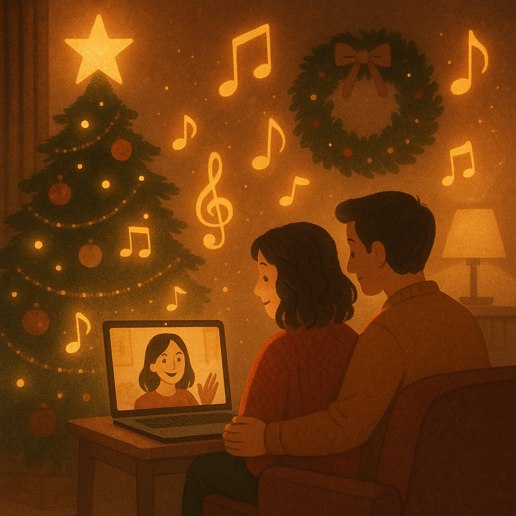 Christmas gift idea: custom Christmas song for long-distance relationships