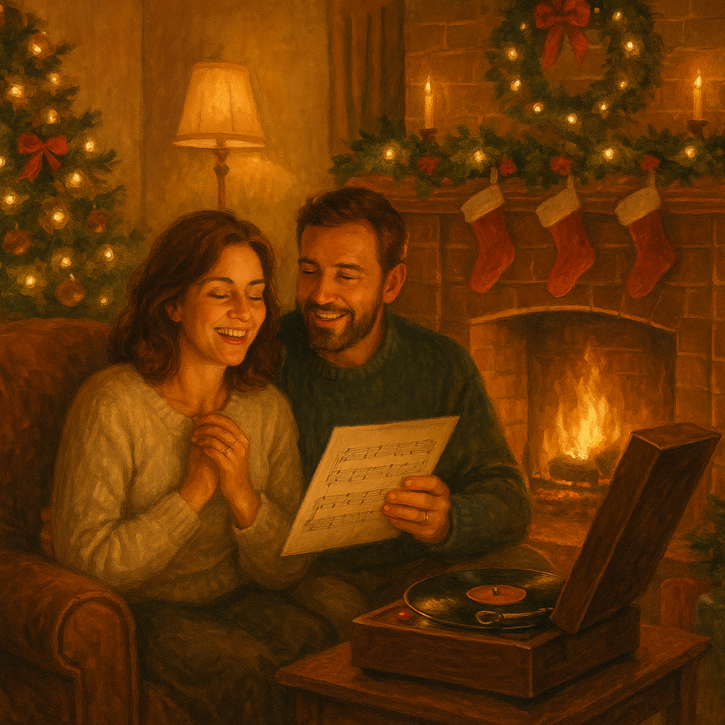 Christmas gift idea: personalised Christmas song for your parents