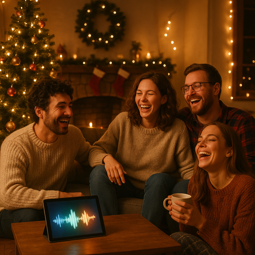 Christmas gift idea: last-minute custom Christmas song for best friends