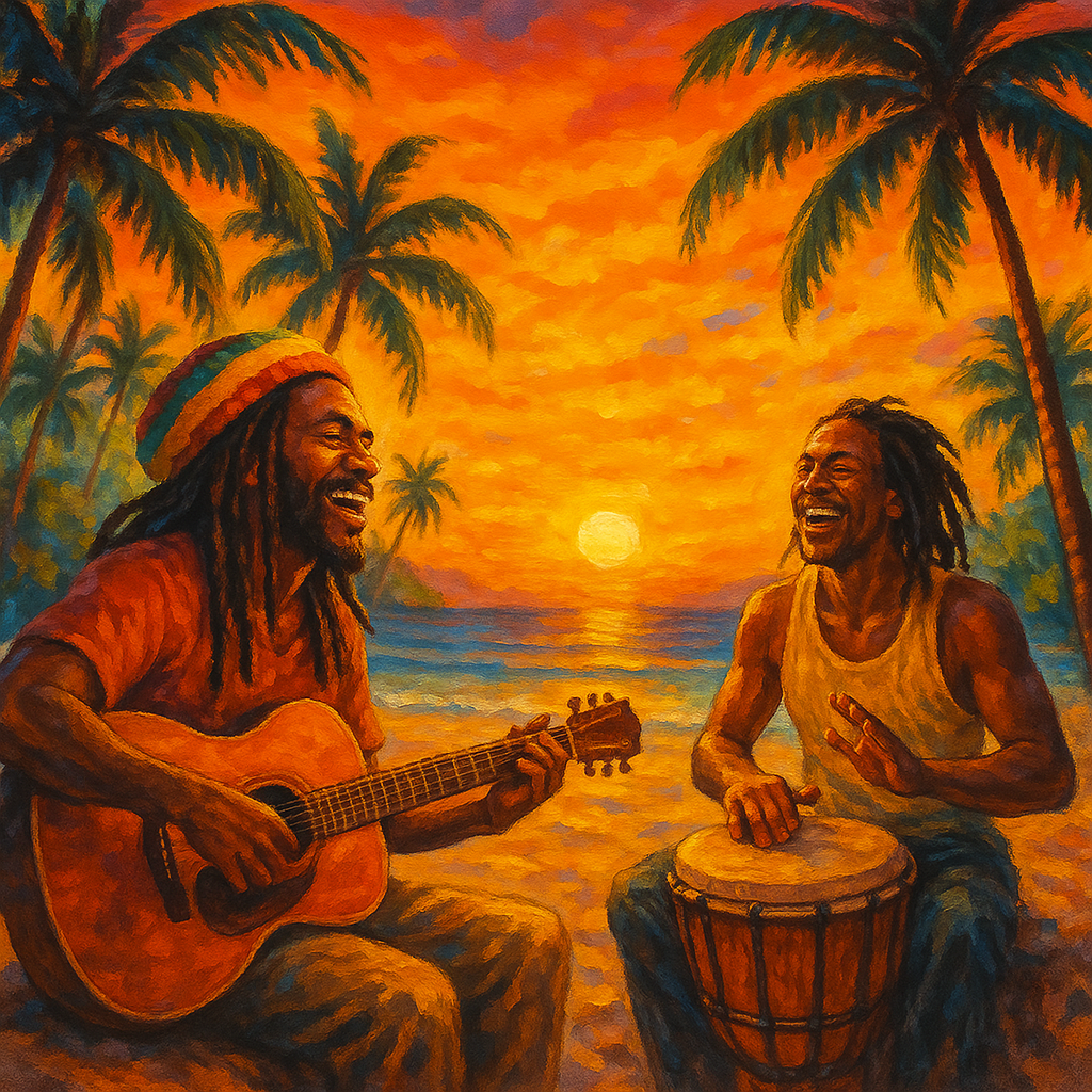 How to create a personalised Reggae birthday song with summer vibes