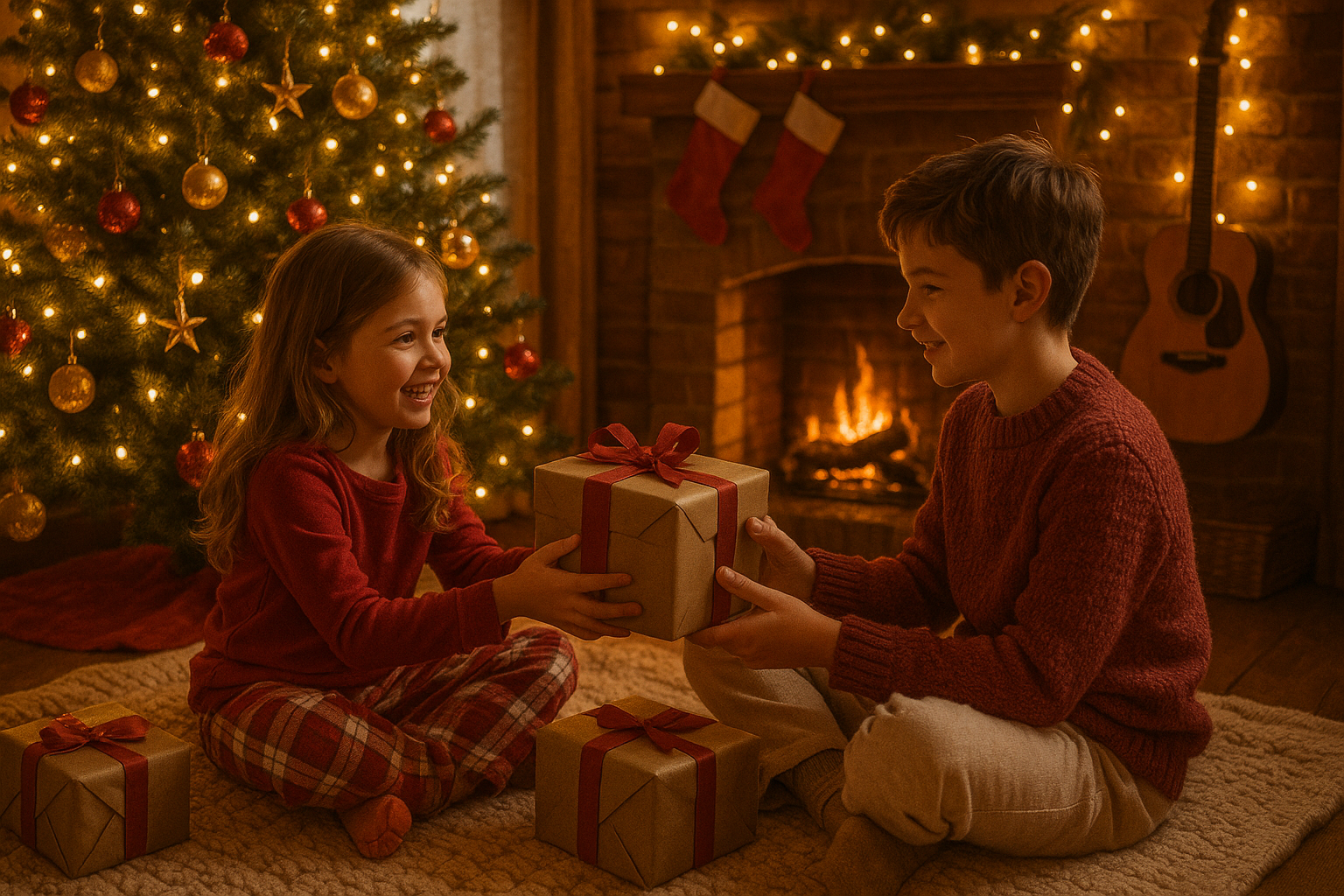 Christmas gift idea: custom Christmas song for siblings